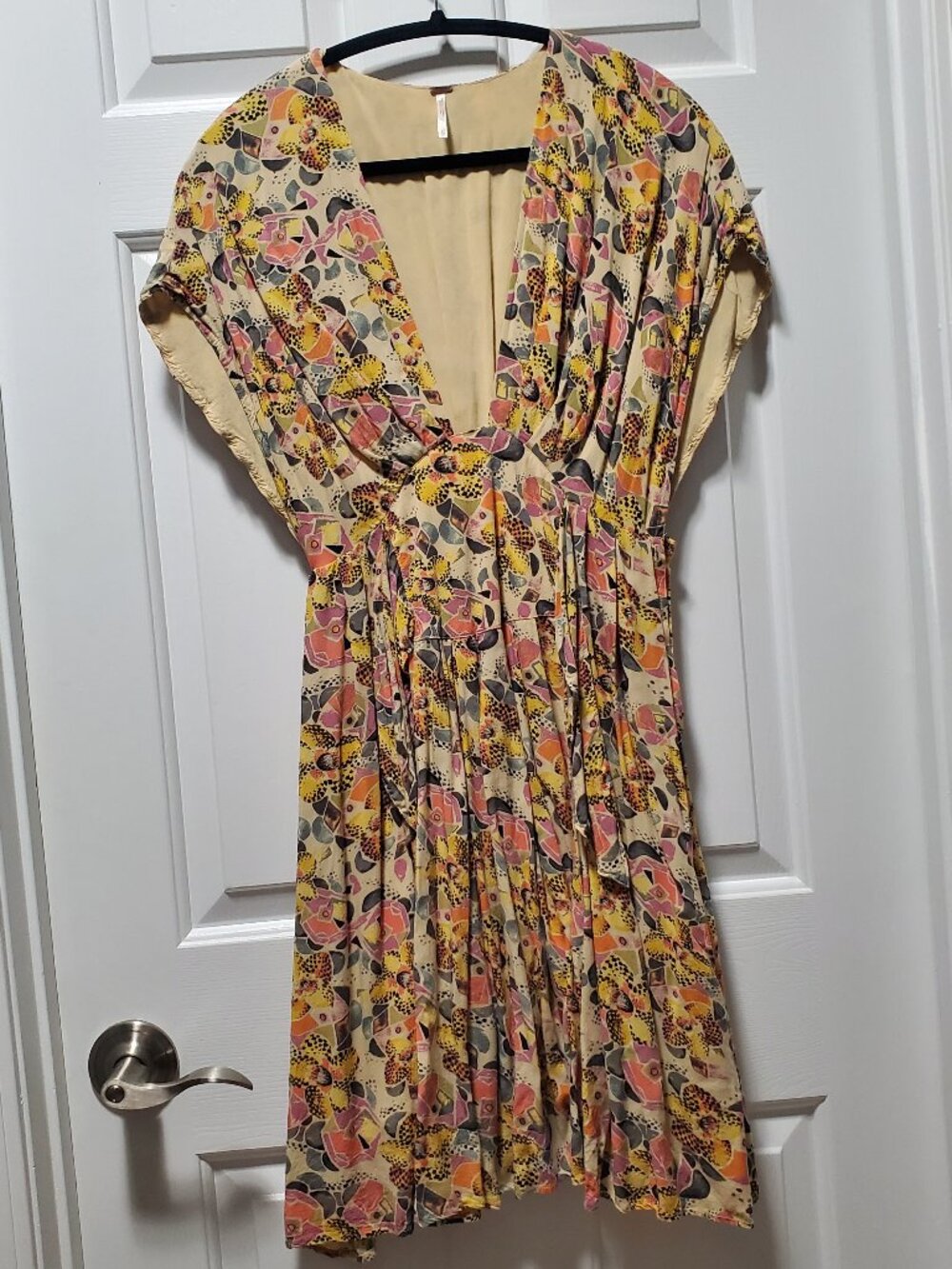 Free People Fitting in Floral Midi Dress | XS